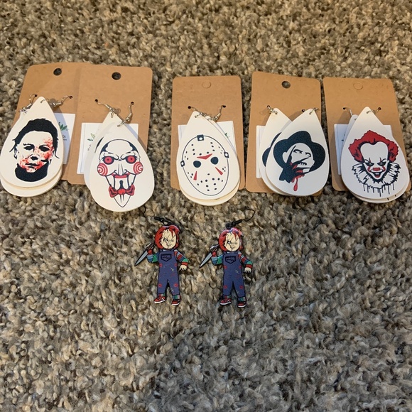 Horror earrings - Picture 1 of 1